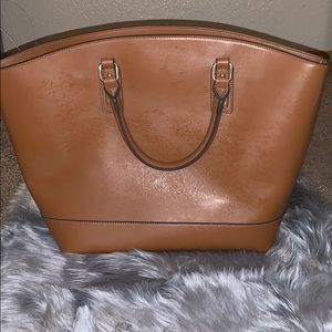 COPY - Just Fab pleather beach tote